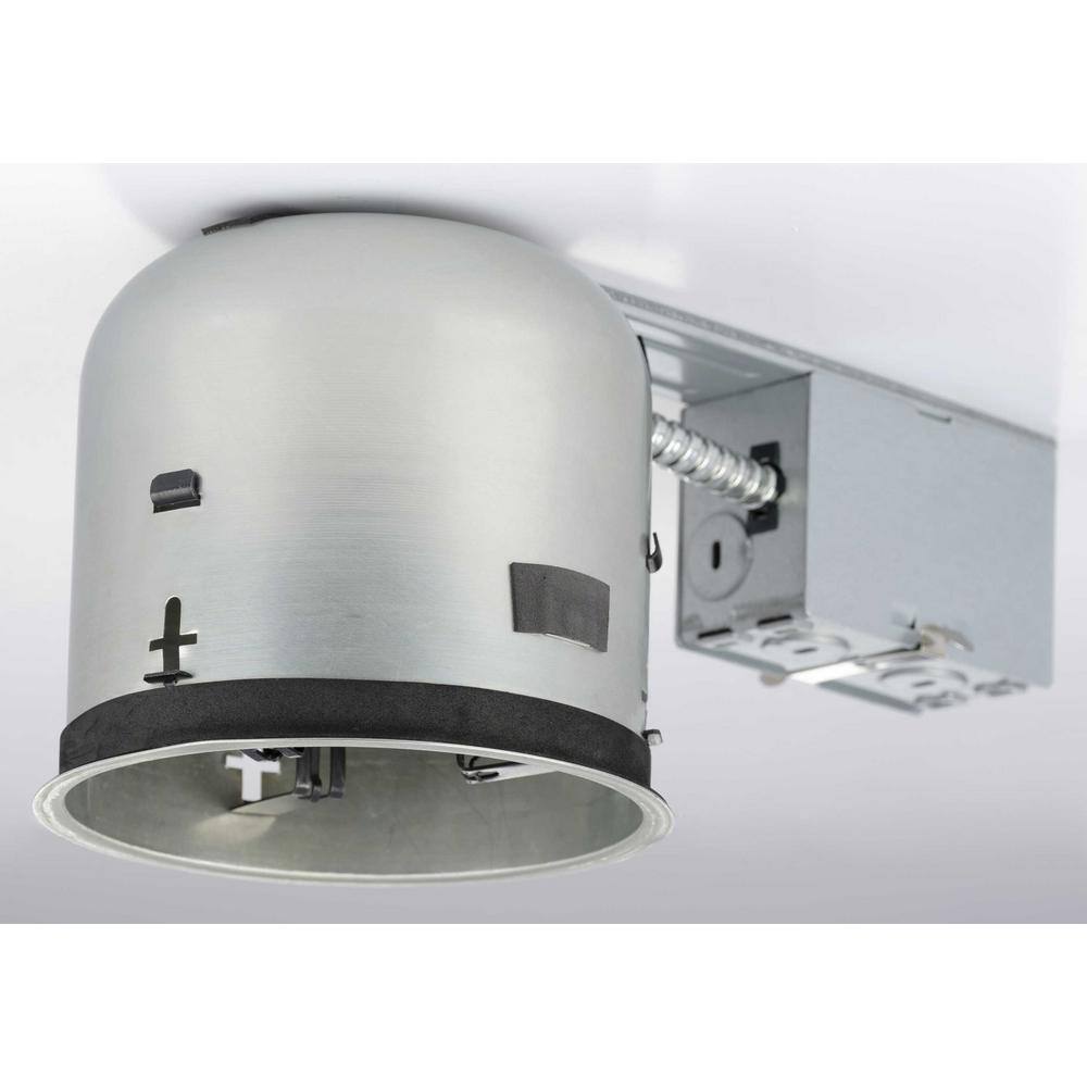 Steel 12" Indoor/Outdoor Recessed Housing Light Fixture