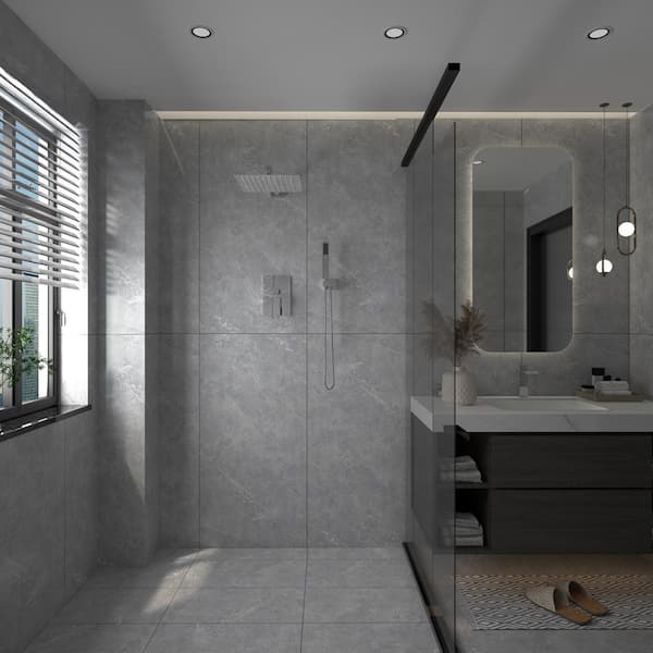 Solid Brass Bathroom Shower Set High Pressured Modern Bathroom Shower Mixer  - China Shower Faucet Set, Bathroom Shower Set