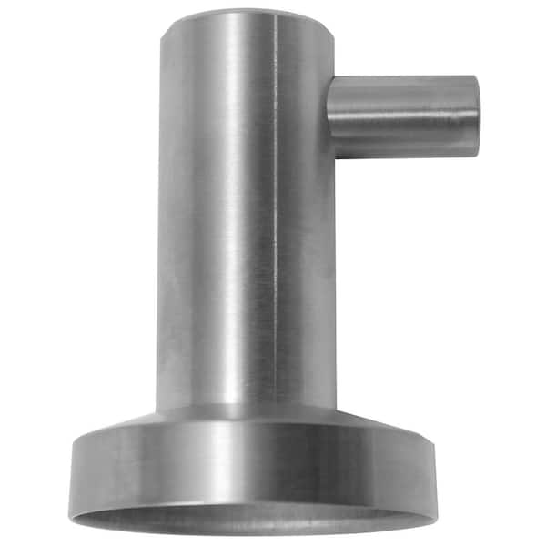 Nirvana Single Robe Hook in Satin Chrome