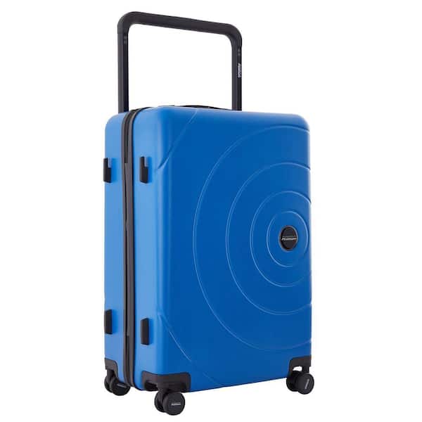TCL 20 in. Blue Rolling Hardcase Carry-on W/ USB TCP-88222-420