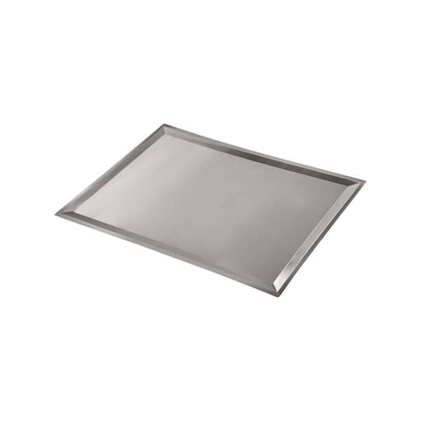 8 in. x 12 in. 10-Piece Stainless Steel Pan Trays Set