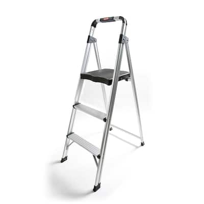 3-Step Aluminum Step Stool Ladder