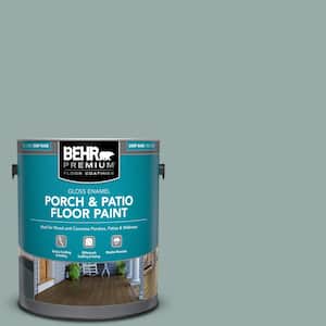 1 gal. #PFC-46 Barrier Reef Gloss Enamel Interior/Exterior Porch and Patio Floor Paint