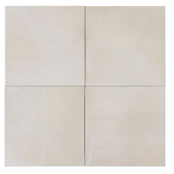 Citadel 13 in. x 13 in. Matte Soft Beige Terracotta Porcelain Plain Tile (10.76 sq. ft./case) 8-Pack