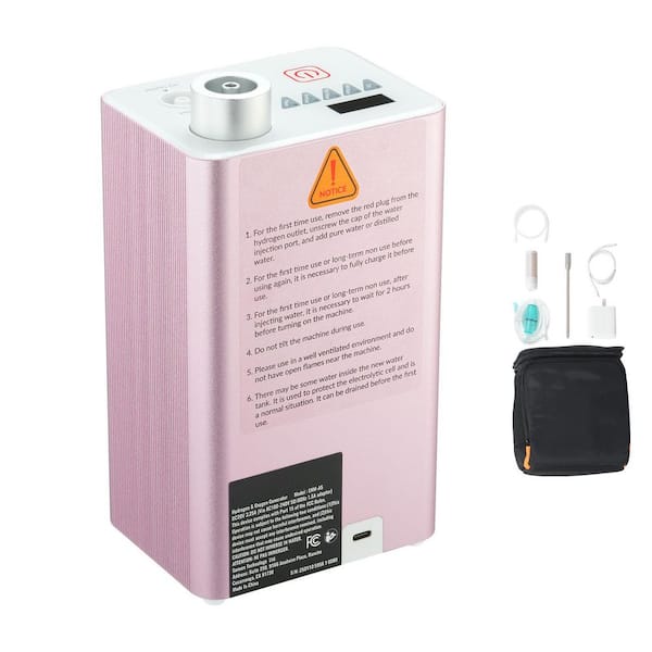 Hydrogen Inhalation Machine-99.99% High Purity, 180 ml/min Dual Port (120 H+60 O). HO-Separated Also a Hydrogen