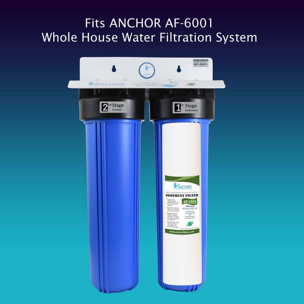 20" White Polypropylene Sediment Filter Cartridge