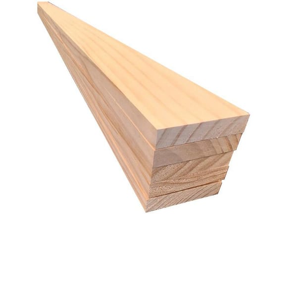 1 in. x 4 in. x 8 ft. Select Pine S4S Boards (5-Pack) 148SPS4S5PK