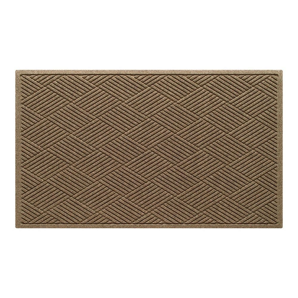 Waterhog Diamonds Camel 35 in. x 59 in. PET Polyester Indoor Outdoor Doormat price history on PriceWatchPro
