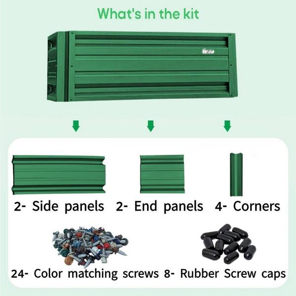 Small Emerald Green Storage Bin 10in x 7in