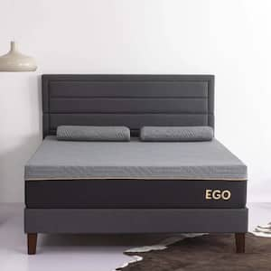 Ego Black King Medium Copper Gel Memory Foam 12 in. Bed-in-a-Box Mattress