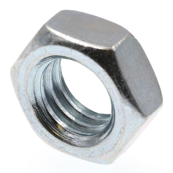 Prime-Line 1/2 in.-13 A563 Grade A Zinc Plated Steel Hex Jam Nuts (50-Pack)