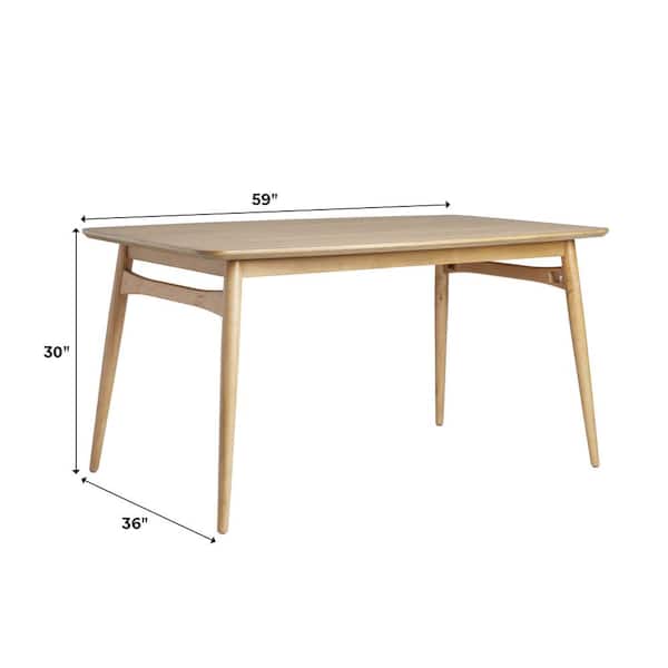 Monophonic　TH ASH TABLE live_edge_ash_wood_dining_tabl