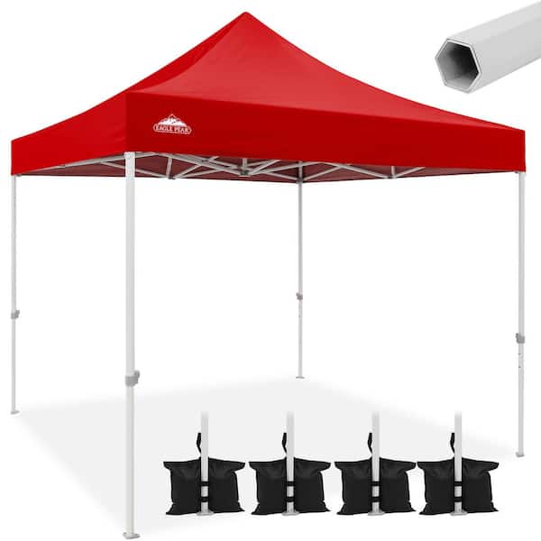 10 ft. x 10 ft. Pop Up Commercial Canopy Tent