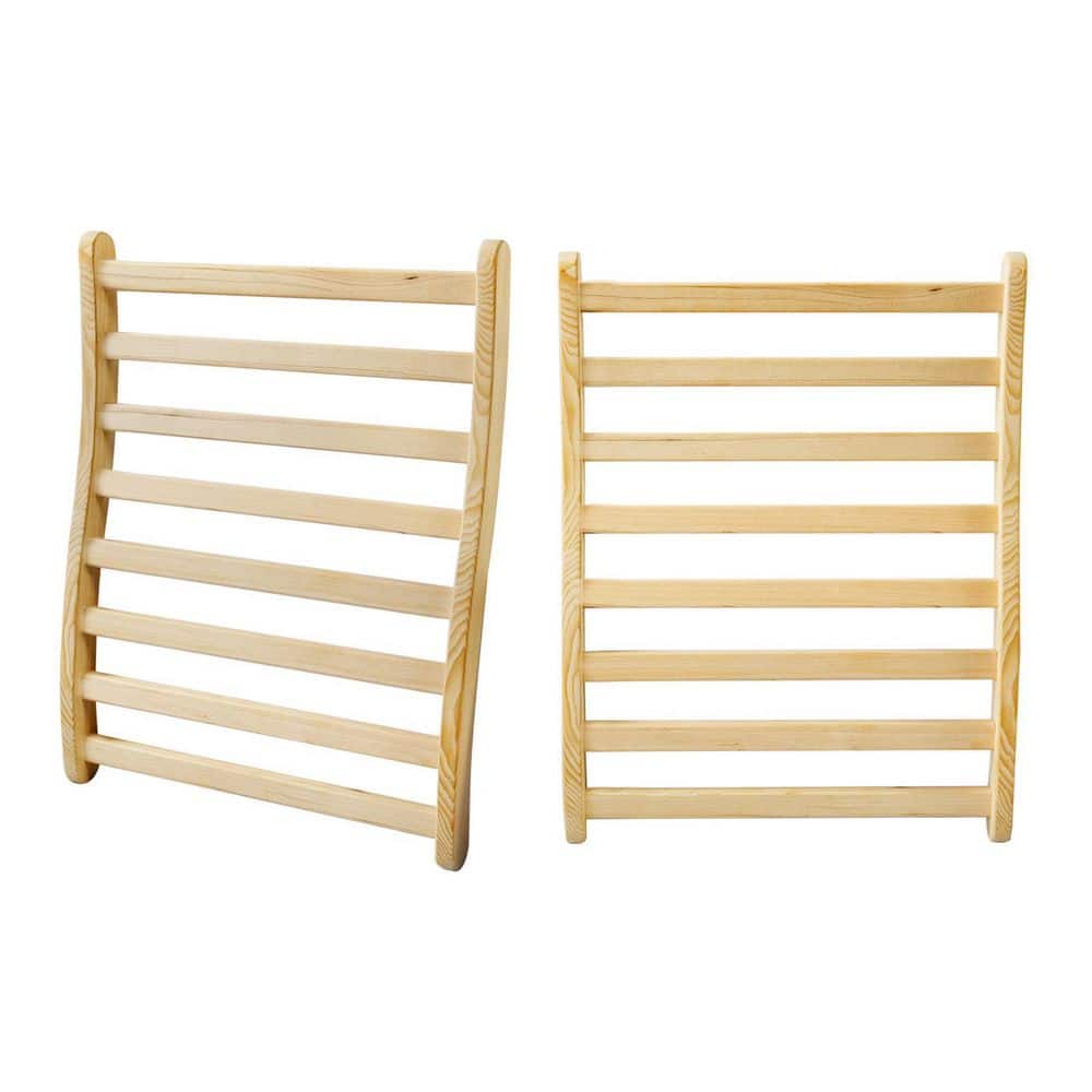 Universal Two Sets of Sauna Backrest, Curved Backrest Sofa Backrest High Te