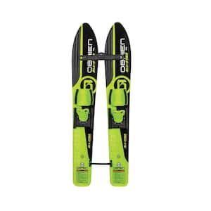 46 in. Children All Star Trainer Kids Combo Waterskis with Trainer Rope
