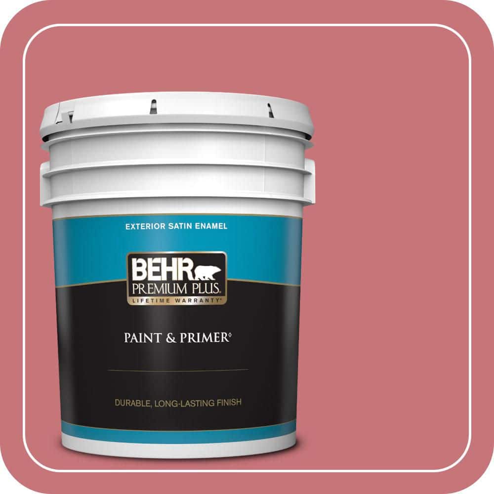 5 gal. #140D-5 Rose Chintz Satin Enamel Exterior Paint & Primer price history on PriceWatchPro