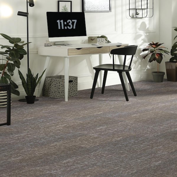 Mohawk Home & Office Bistro Latest Style Textured Carpet Sample (Interior)