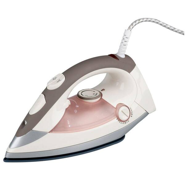 KALORIK Pink Steam Iron with Retractable Cord-DISCONTINUED