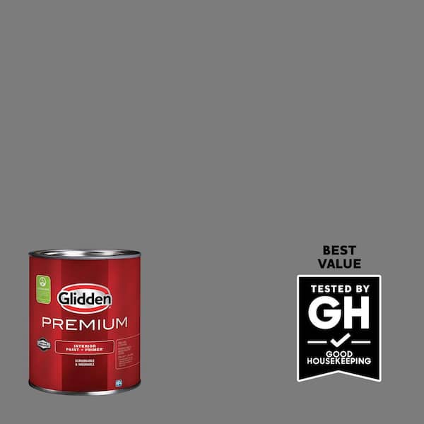 Glidden Premium 1 qt. PPG0997-6 Industrial Revolution Flat Interior Latex Paint