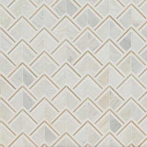 Luxor Kona Gold 10 in. x 14 in. Stone Metal Mesh-Mounted Mosaic Tile (9.20 sq. ft./Case)