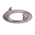 SPEX Lighting - 6 in. Brushed Nickel Reduction Ring for 4 in. Gimbal Recessed Fixtures