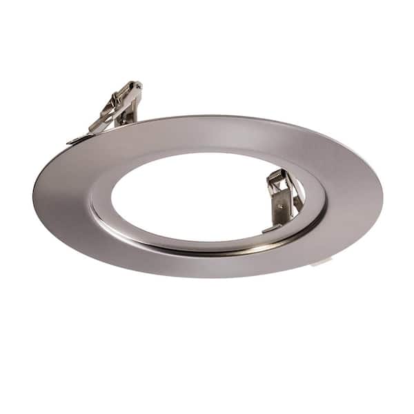 Liteline SPEX Lighting - 6 in. Brushed Nickel Reduction Ring for 4 in. Gimbal Recessed Fixtures