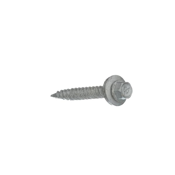 1-1/2 in. Wood Screw #10 Galvanized Hex-Head Roof Accessory (100-Piece/Bag) 1-1/2 in. Wood Screw #10 Galvanized Hex-Head Roof Accessory (100-Piece/Bag)