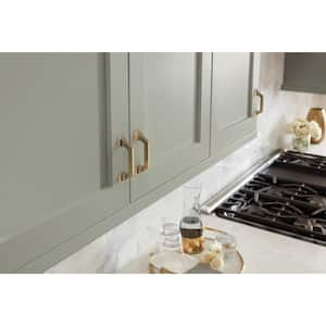 Exceed 3 in. (76mm) Modern Champagne Bronze Arch Cabinet Pull