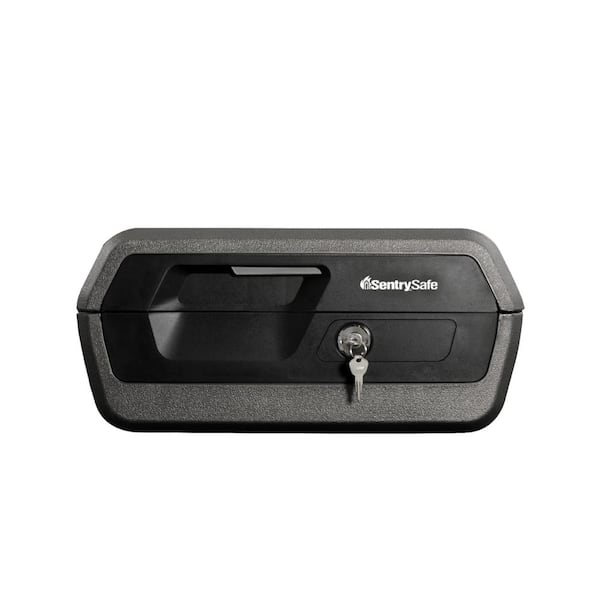 SentrySafe Fire-Resistant Box and Waterproof Box with Key Lock .36 cu ft 