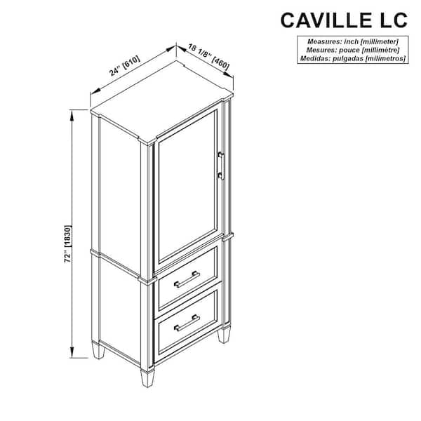 Small Linen Closet Dimensions