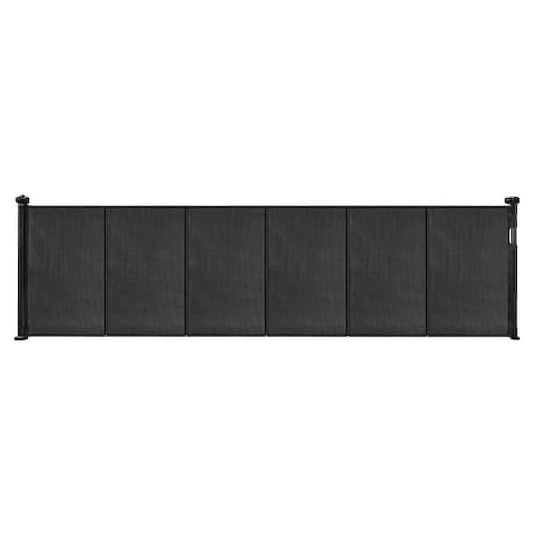 Retractable Baby Gate, 34.2 in. Tall Mesh Baby Gate, Extends up to 116.1 in. Wide Retractable Gate