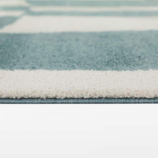 Enyo Light Blue 5 ft. x 7 ft. Area Rug