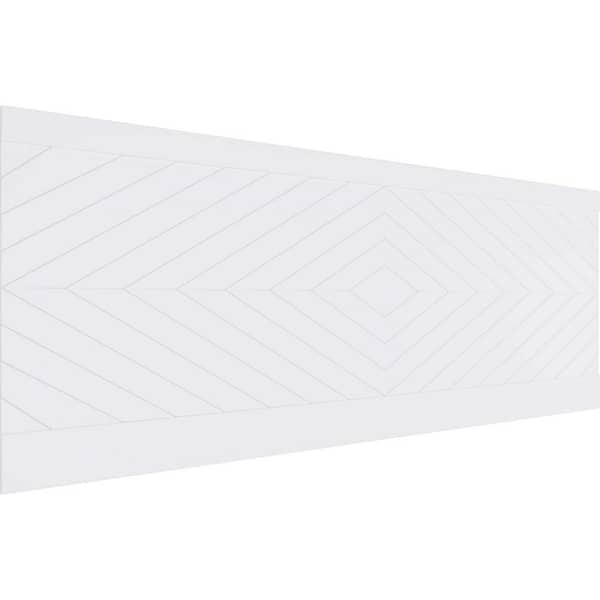 Ekena Millwork 36 in. H x 94-1/2 in. W 23.64 sq. ft. Nuevo PVC Wainscot Paneling Kit