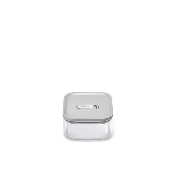 1 qt. Gray Glass Small Container