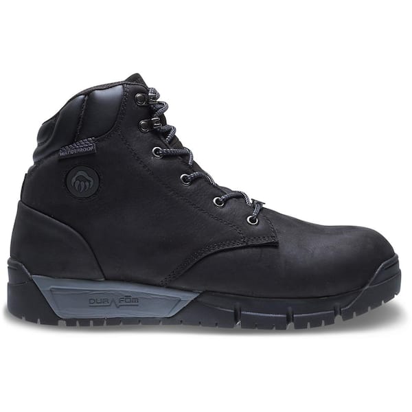 Wolverine Men's Mauler LX Waterproof 6'' Work Boots - Composite Toe - Black Size 13(M)