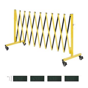 SKYSHALO Industrial Expandable Safety Barricade, 150.4 in. W x