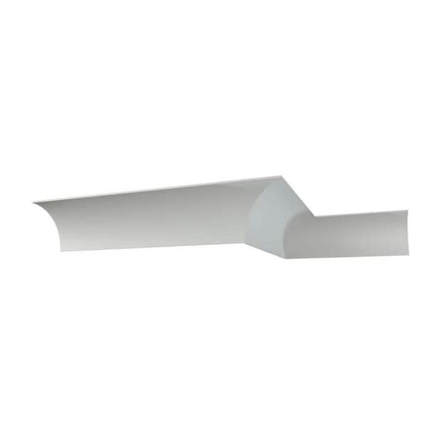 Ekena Millwork Karim 18.875 in. D x 18.875 in. W x 12 in. L Polyurethane Crown Moulding Sample