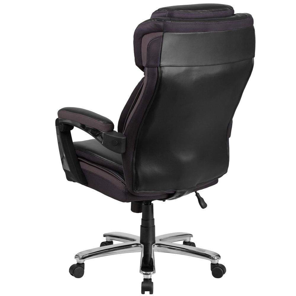 Black High Back LeatherSoft Executive Swivel Office Chair