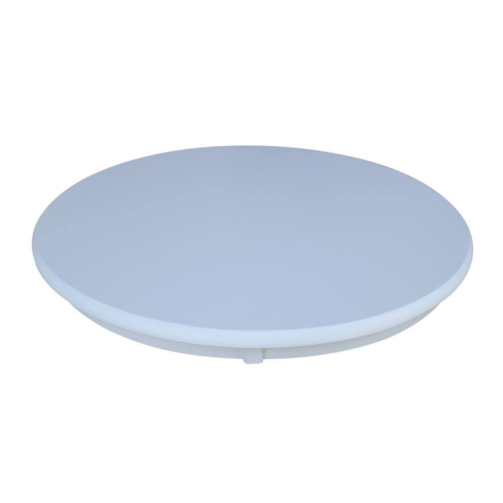 White Solid Wood Round Counter Height Table with 2 X-Back Stools