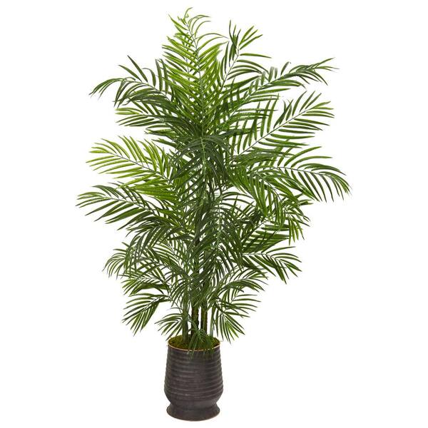 Areca Artificial Palm Tree, Best Outdoor Plastic Trees