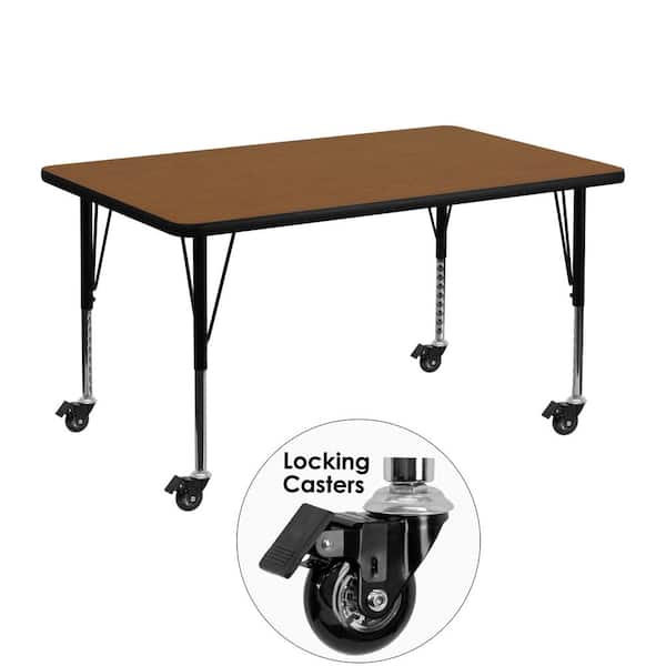 Carnegy Avenue 25.5 in. Oak Kids Table
