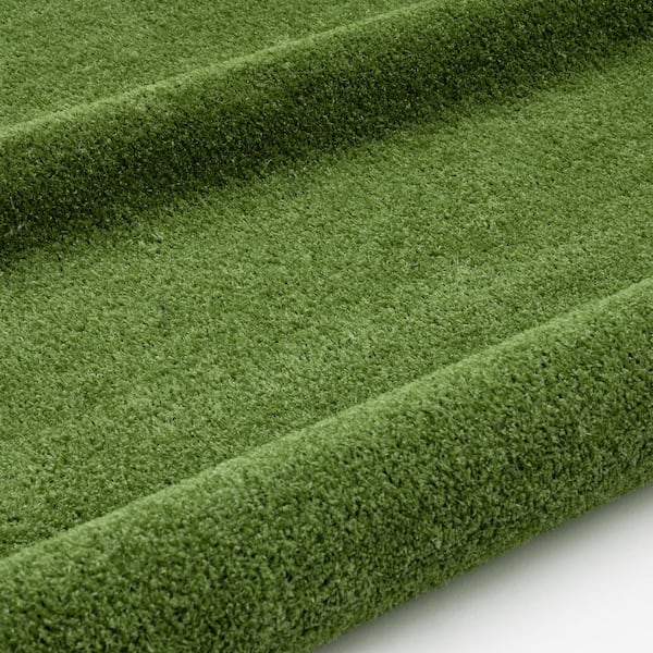 FUFU&GAGA 6.6 ft. x 65.6 ft. Green Artificial Grass Sod