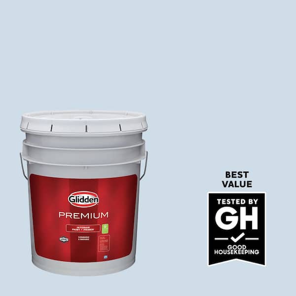 Glidden Premium 5 gal. PPG1155-3 Simply Elegant Eggshell Interior Latex Paint