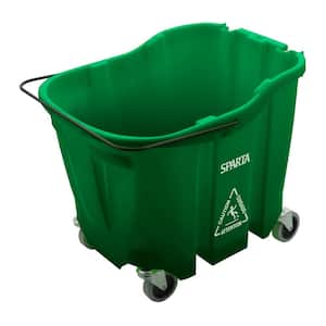 Sparta 8.75 gal. Green Polypropylene Mop Bucket