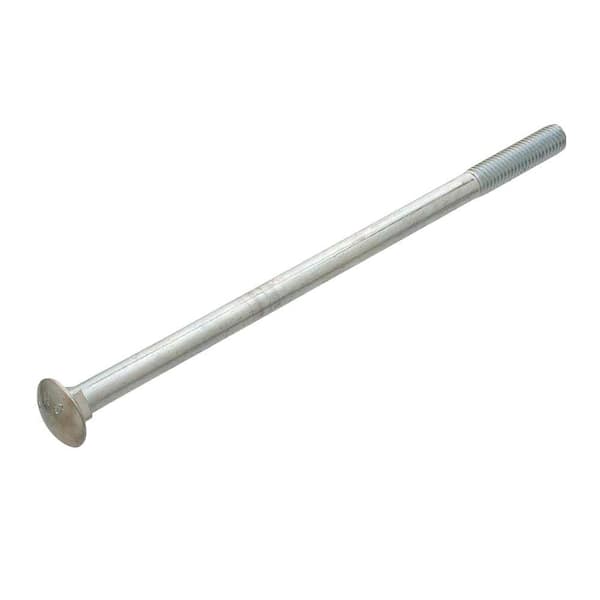 Everbilt 5/8 in. x 3 in. Zinc Carriage Bolt (10-Pack)