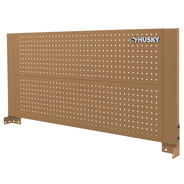 46 in. Gloss Tan Steel Pegboard Attachment