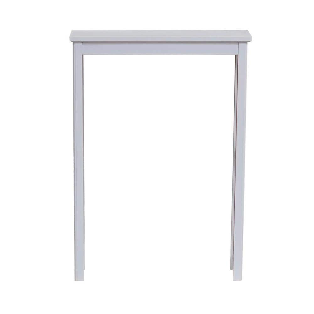 White Wood Over-the-Toilet Storage Shelf