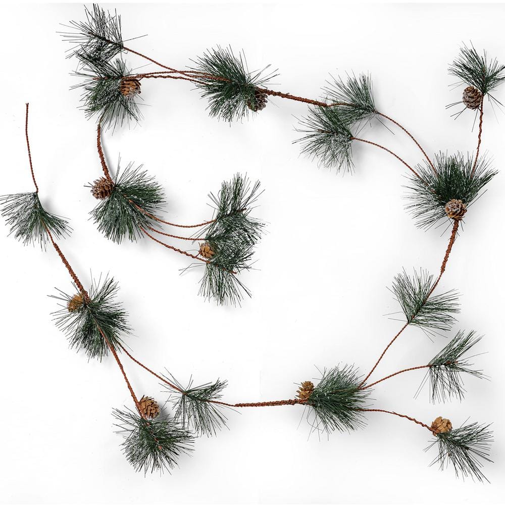Faux Needle Nose Pine Branch, Artificial Flowers