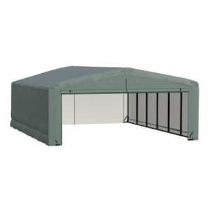 Sheltertube 20 ft. x 27 ft. x 10 ft. Storage Garage in Green