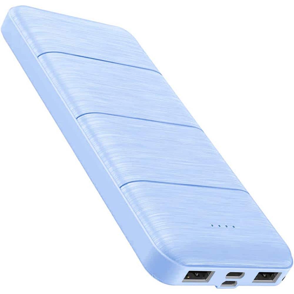 15000 mAh 2-USB Portable Power Bank Output 5V3. 1A Fast Charging Compatible